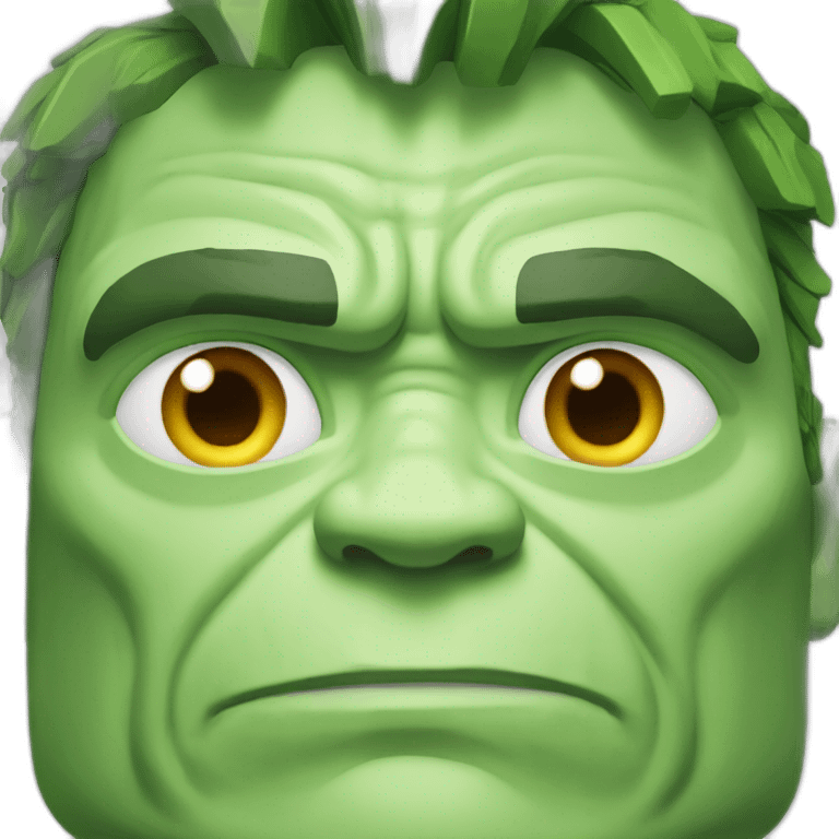 Hulk énerve emoji