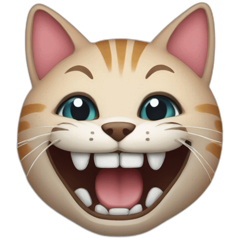 Cat bite emoji