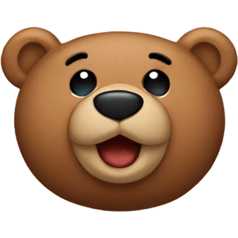 Teddy bear inlove emoji