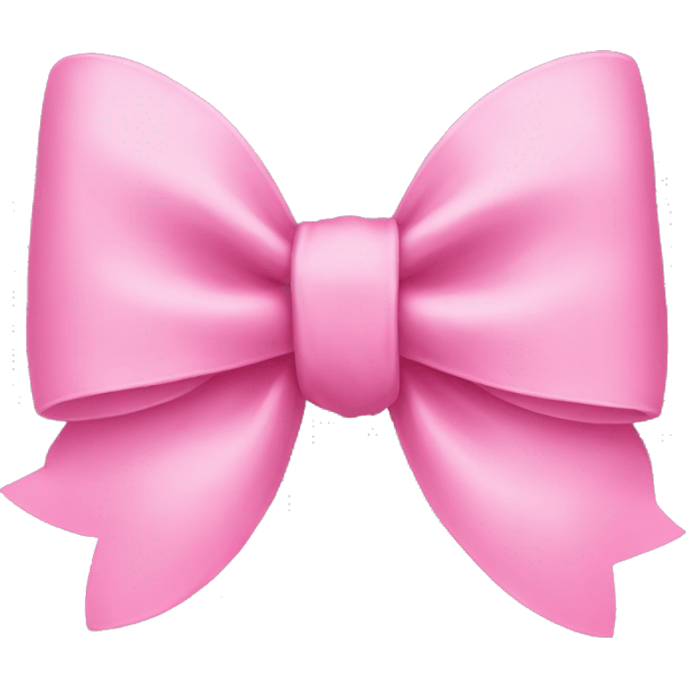 Pink bow emoji