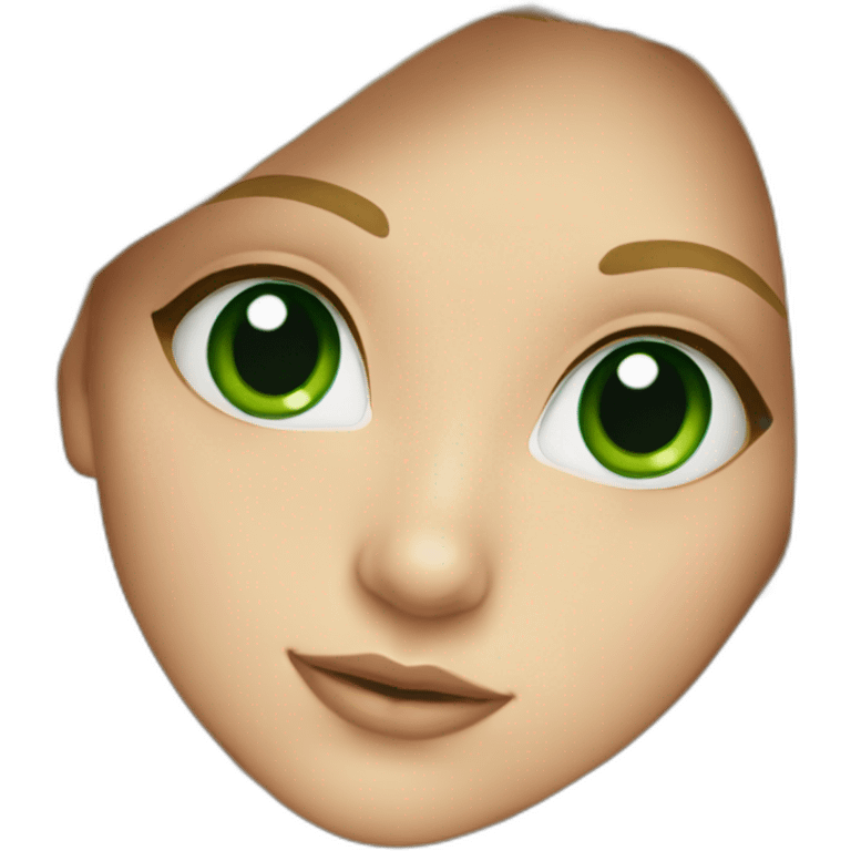 Girl-long-blonde-hair-big-green-eyes-nose-piercing emoji