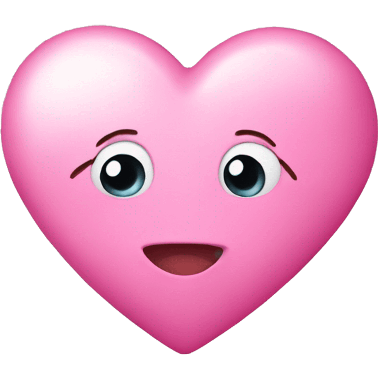 Pink heart emoji