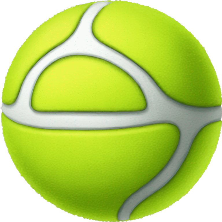 Tennis ball emoji