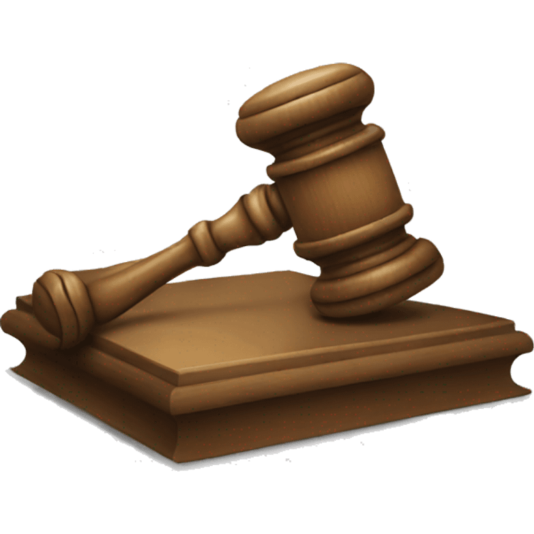 judge gavel emoji