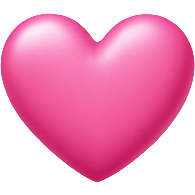 Pink heart  emoji