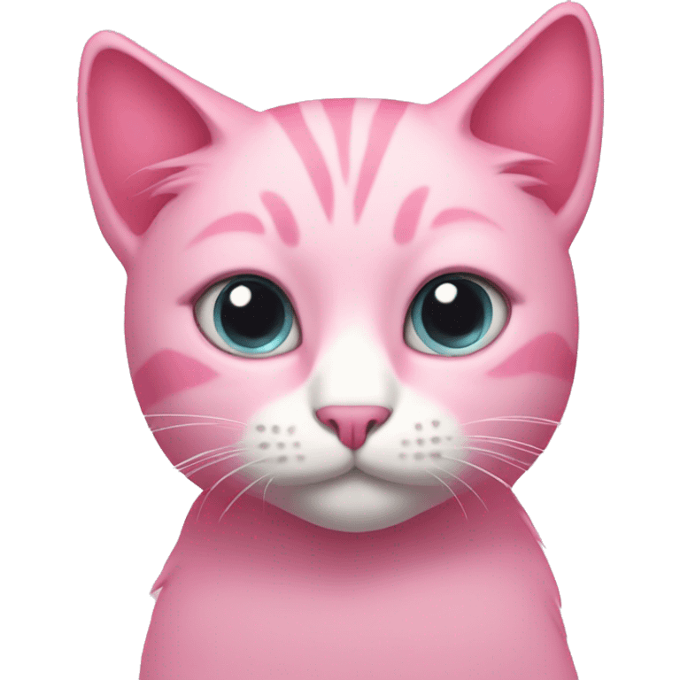 pink cat emoji