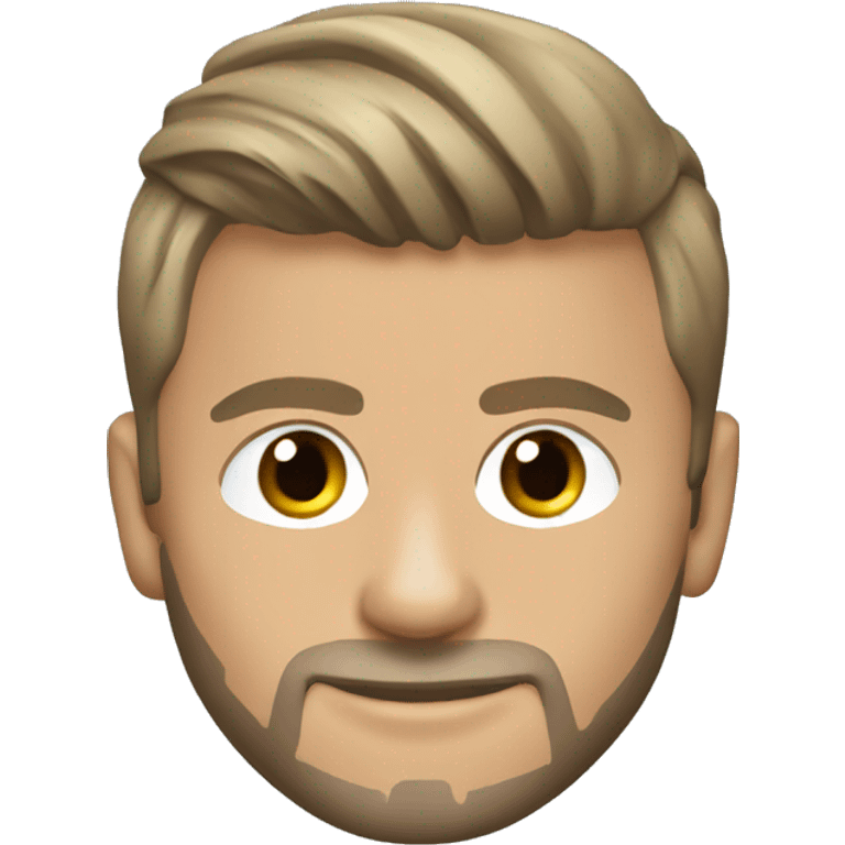 David-Beckham in a jersey emoji