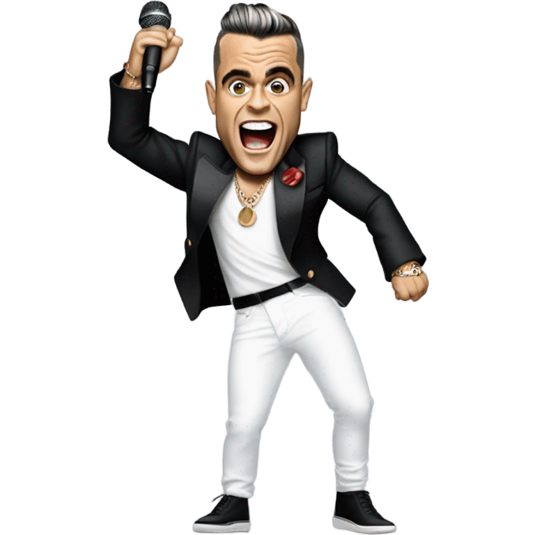 Robbie Williams rock dj  emoji