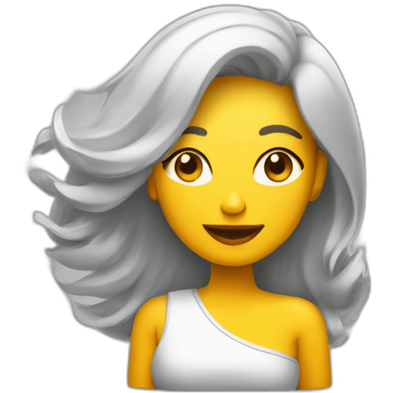 mujer ligando en discoteca emoji