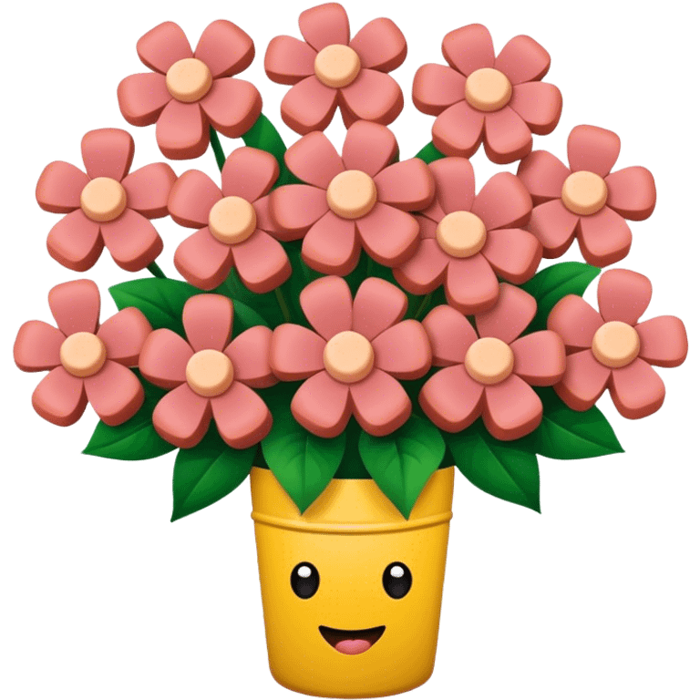 spam meat flowers emoji