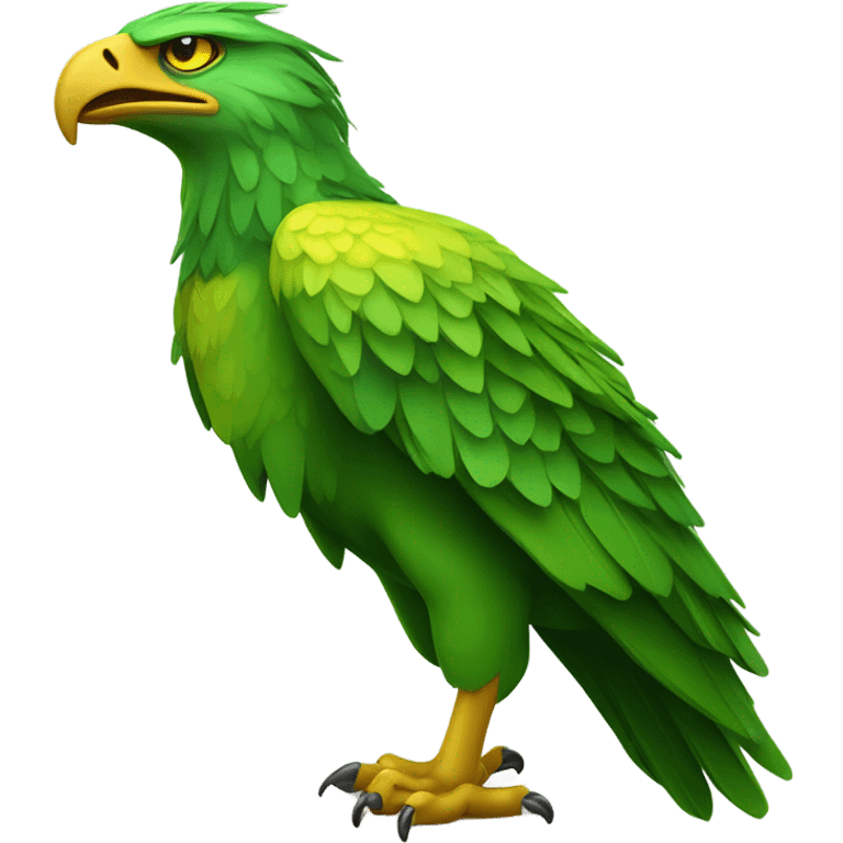 Green eagle emoji