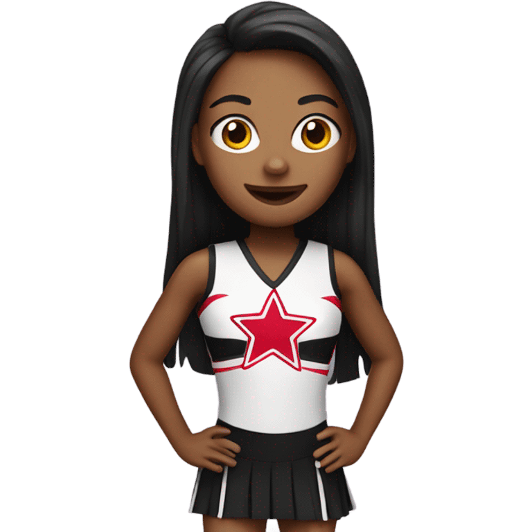 Allstar cheerleader emoji