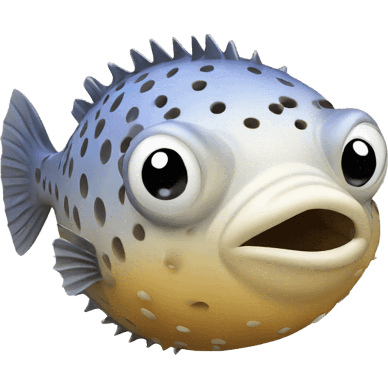 Blowfish emoji