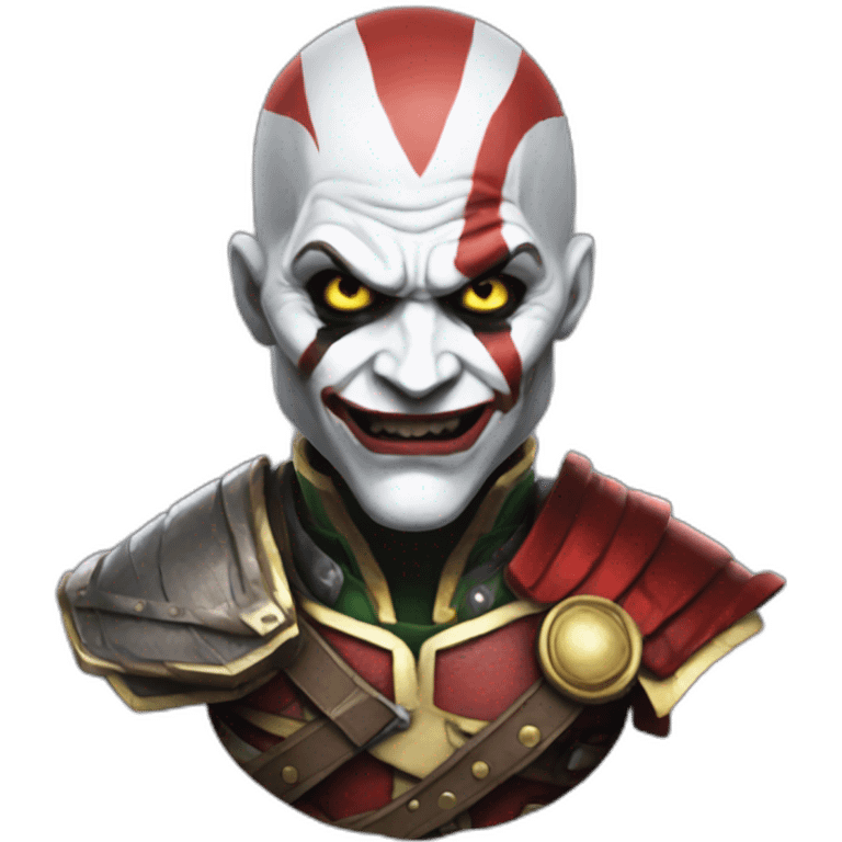 kratos mashup joker emoji