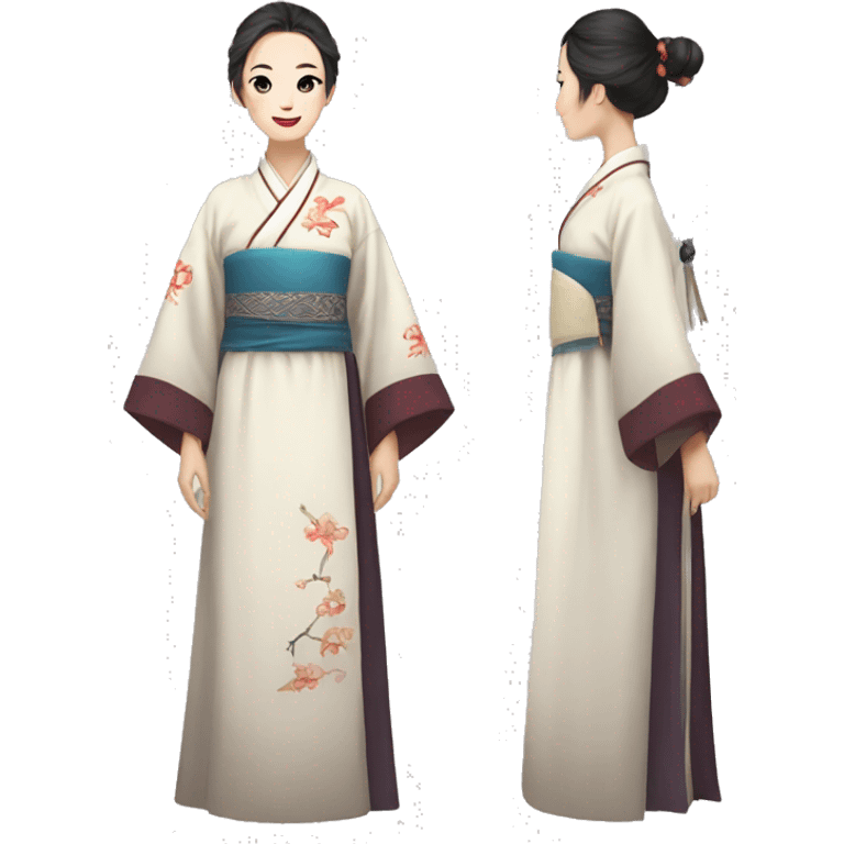 Hanfu dress emoji