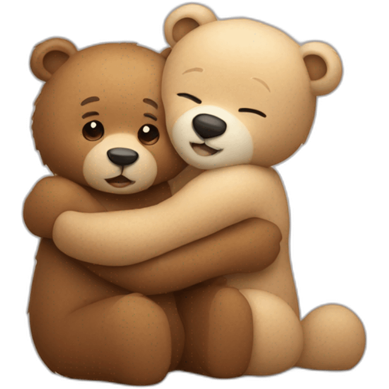 hug bear emoji