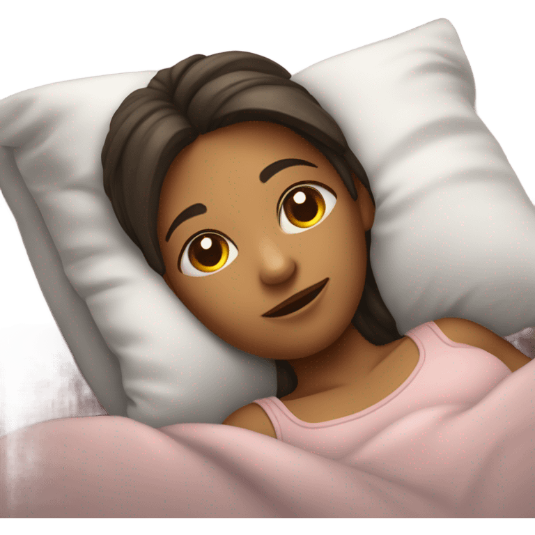 Girl in the bed emoji