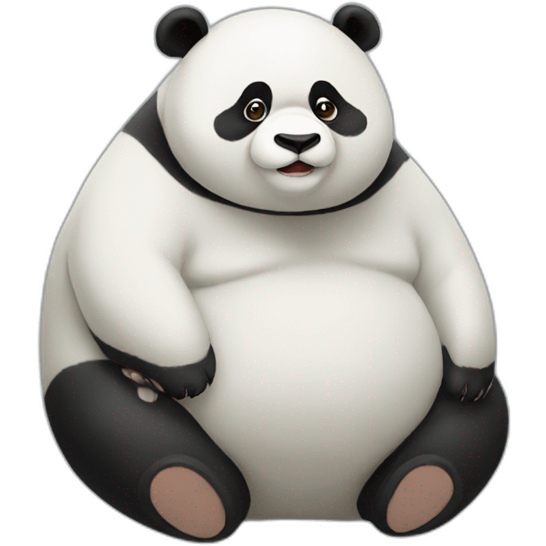 fat panda emoji