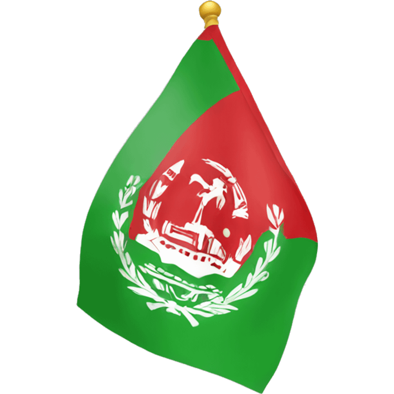 Old afghan flag emoji