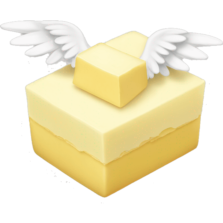 butter with white wings emoji