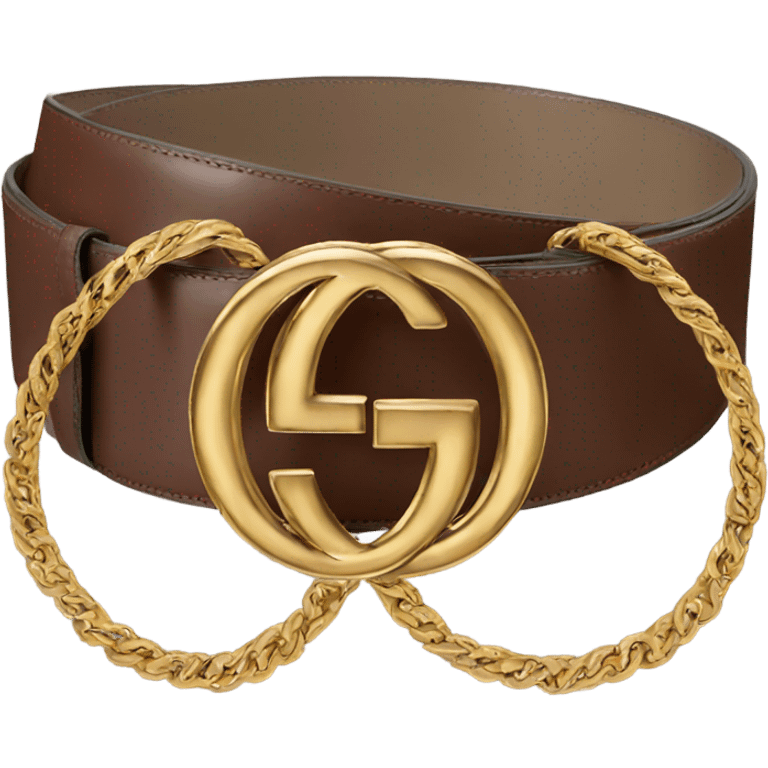 Gucci belt emoji