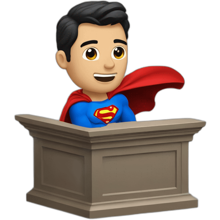 political pulpit superman emoji