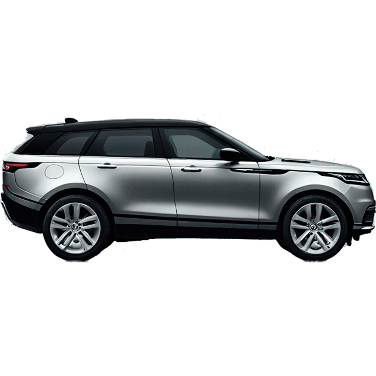 Range Rover Velar grey side emoji