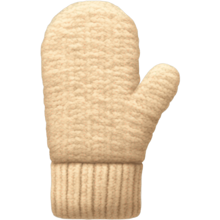 beige mittens emoji