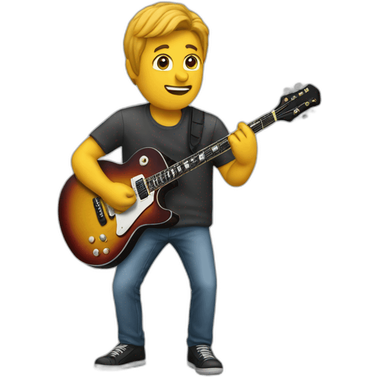 Guitar coach emoji