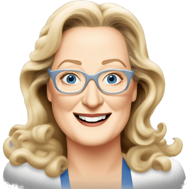 meryl streep in mamma mia emoji