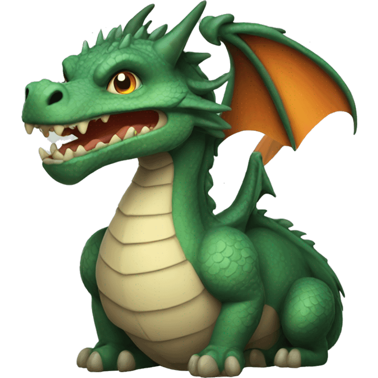 Dragon from house of the  dragón emoji