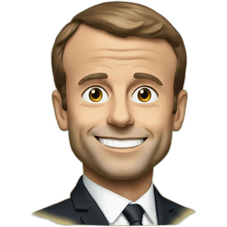 Emmanuel Macron emoji