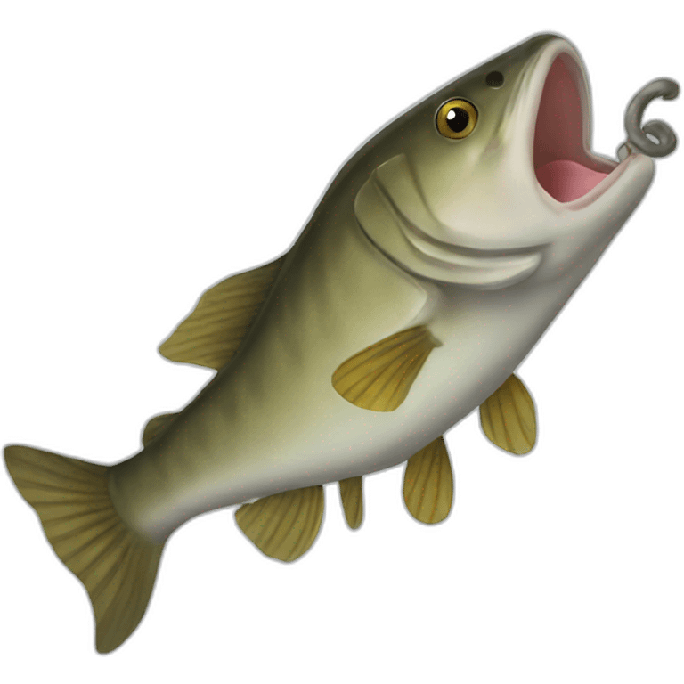 hooked catfish emoji