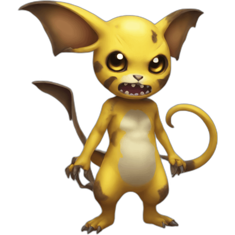 zombie raichu emoji