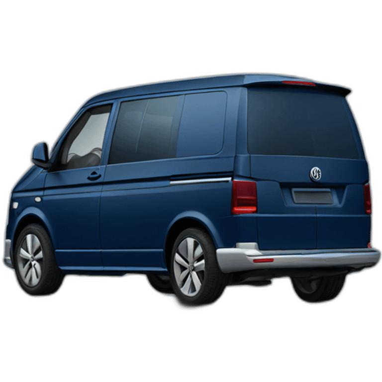 VW T5 dark blue emoji