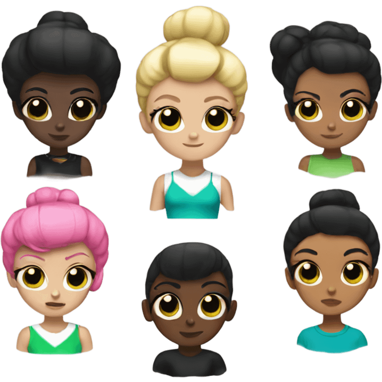 Power puff girls  emoji