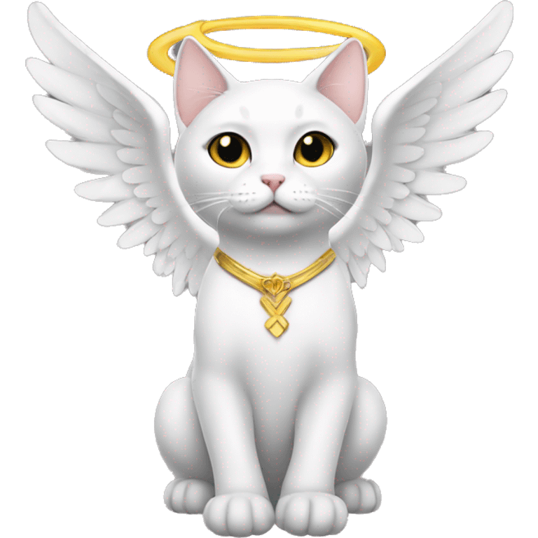 Cat Angel emoji