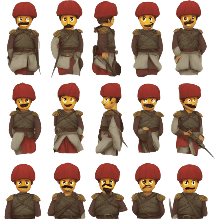 Ottoman soldiers  emoji