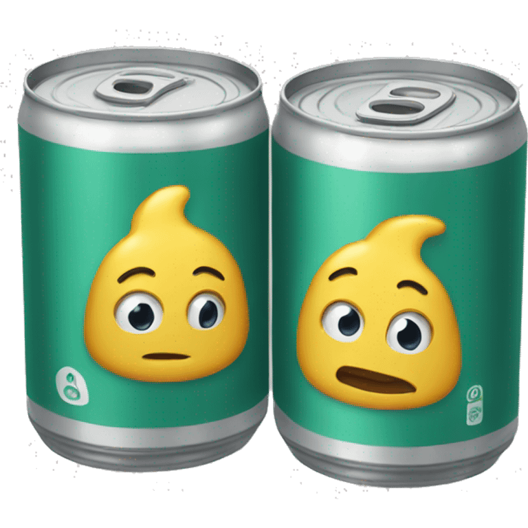 two cans emoji