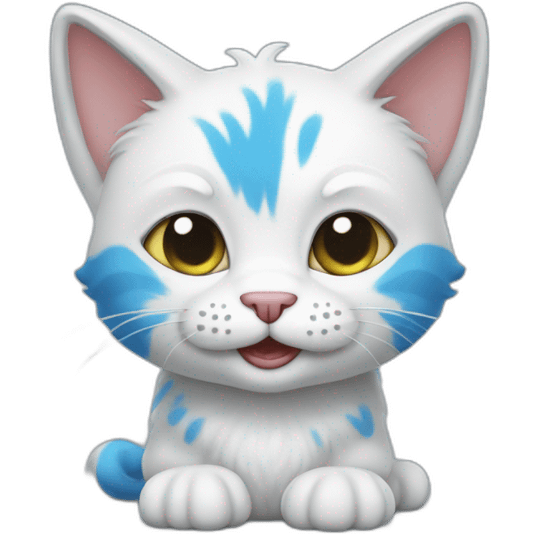 smurf cat emoji