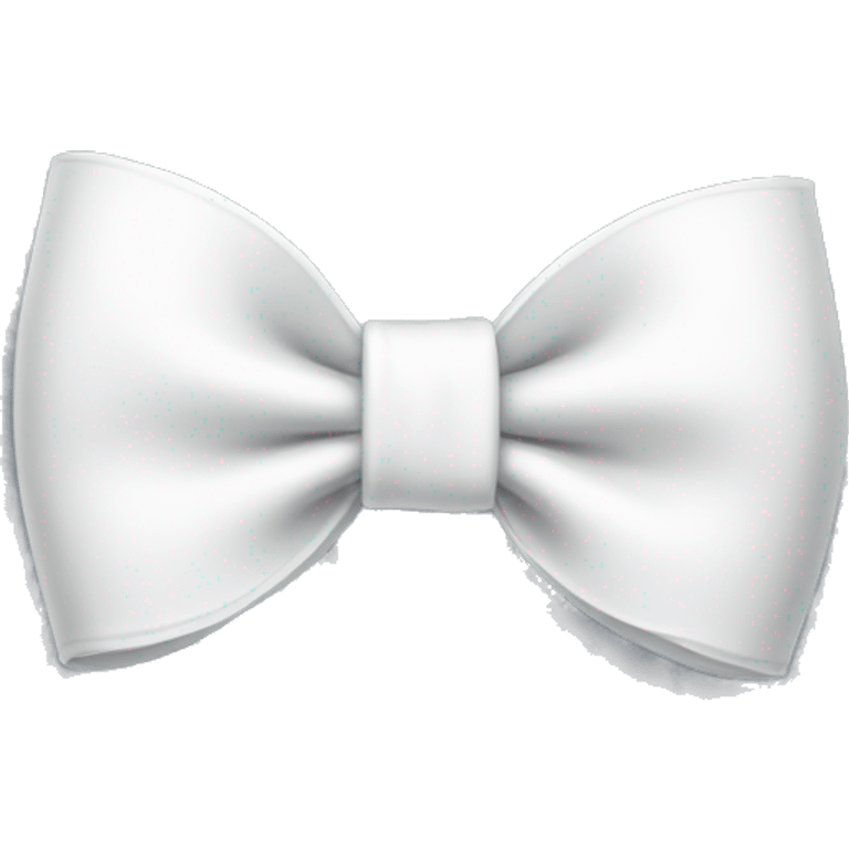 White bow emoji