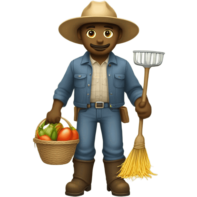 Farmer emoji