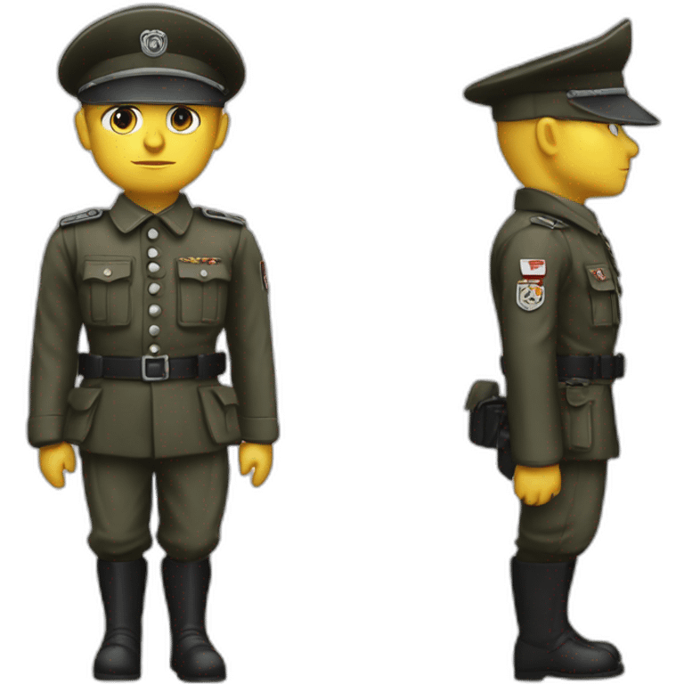 gestapo reich soldier emoji