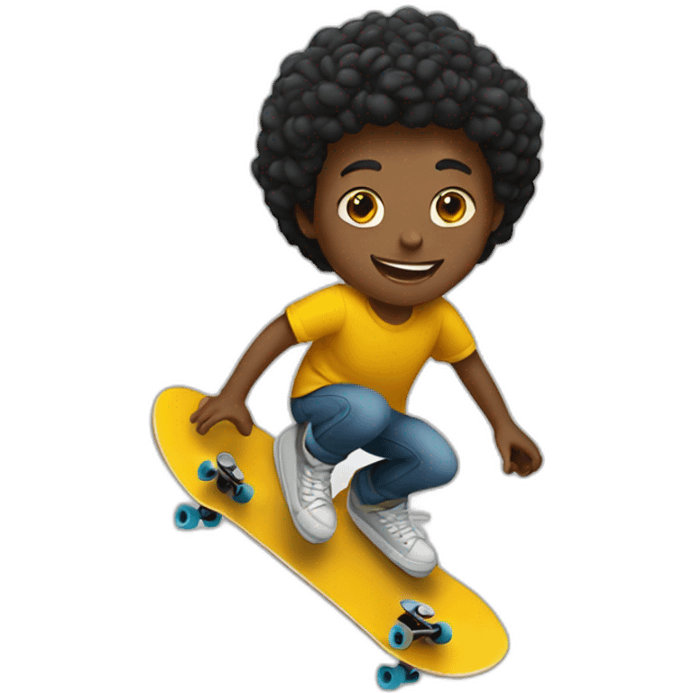 Skateboarder emoji