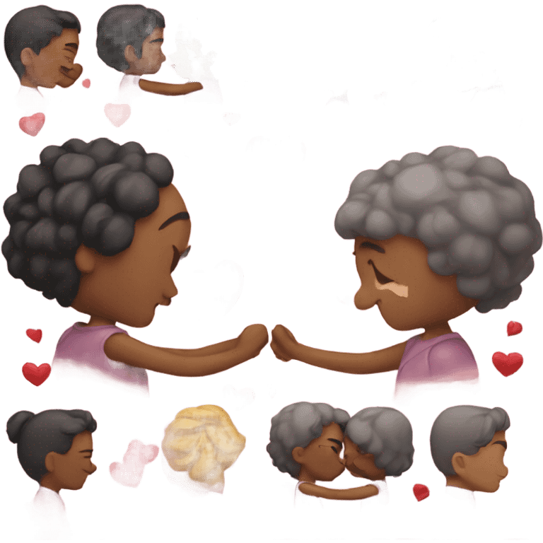 Love with love emoji