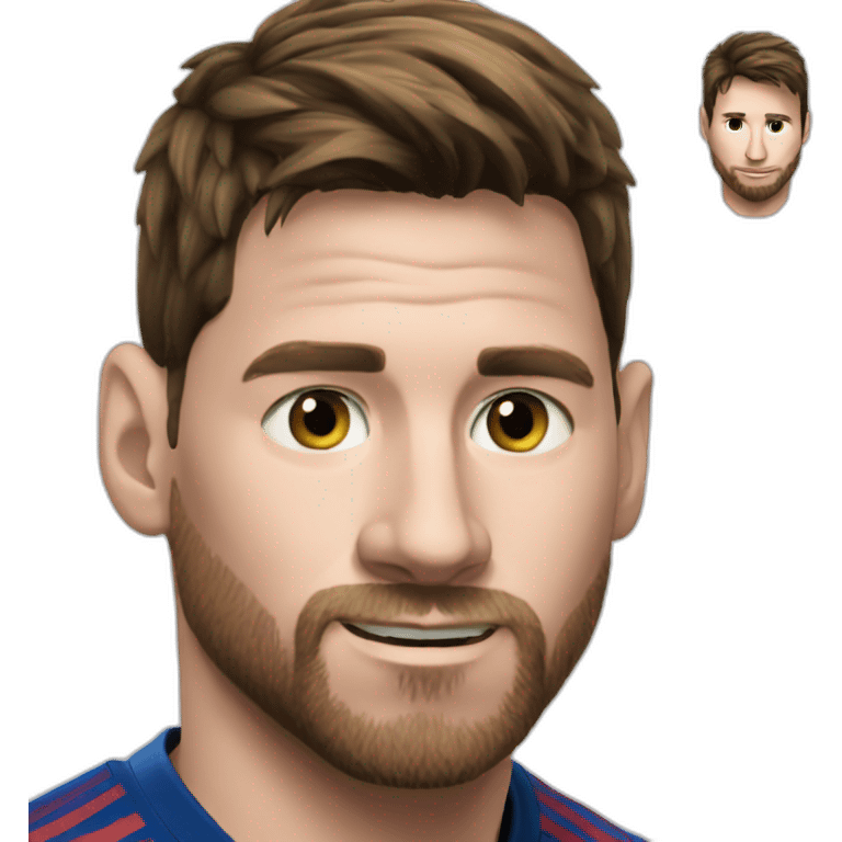 messi like cat emoji