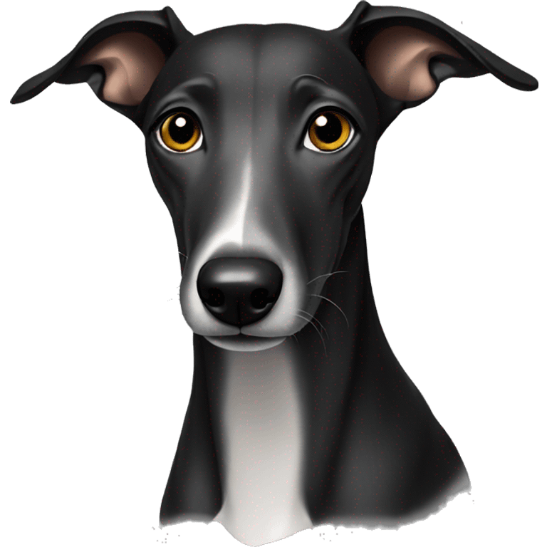 black greyhound emoji