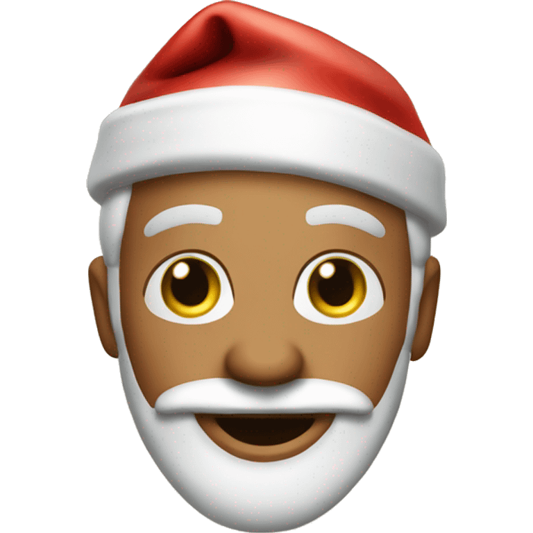 santa klaus at candlelight music show emoji