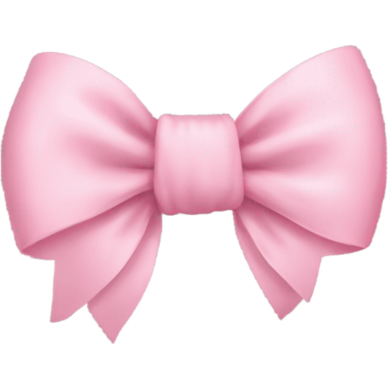 Baby pink bow  emoji