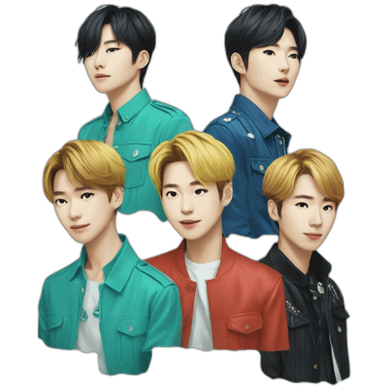 SHINee kpop group emoji